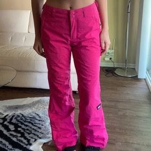 Oneill hot pink snowboard pants